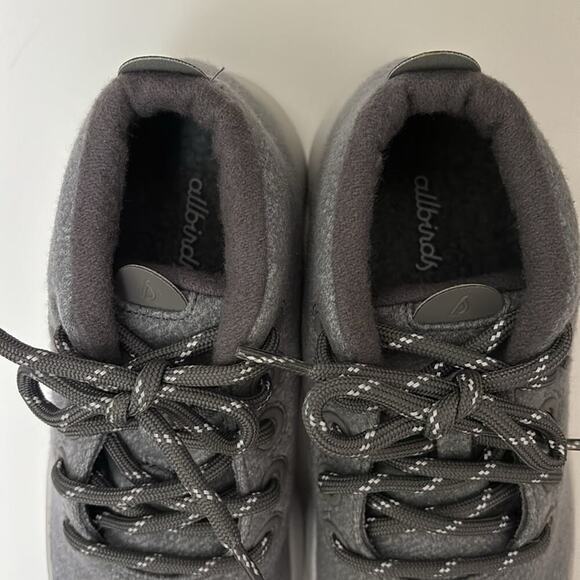 ALLBIRDS Women's Wool Runner-Up Mizzle Medium Light Grey Size 8 New Box - Picture 7 of 11